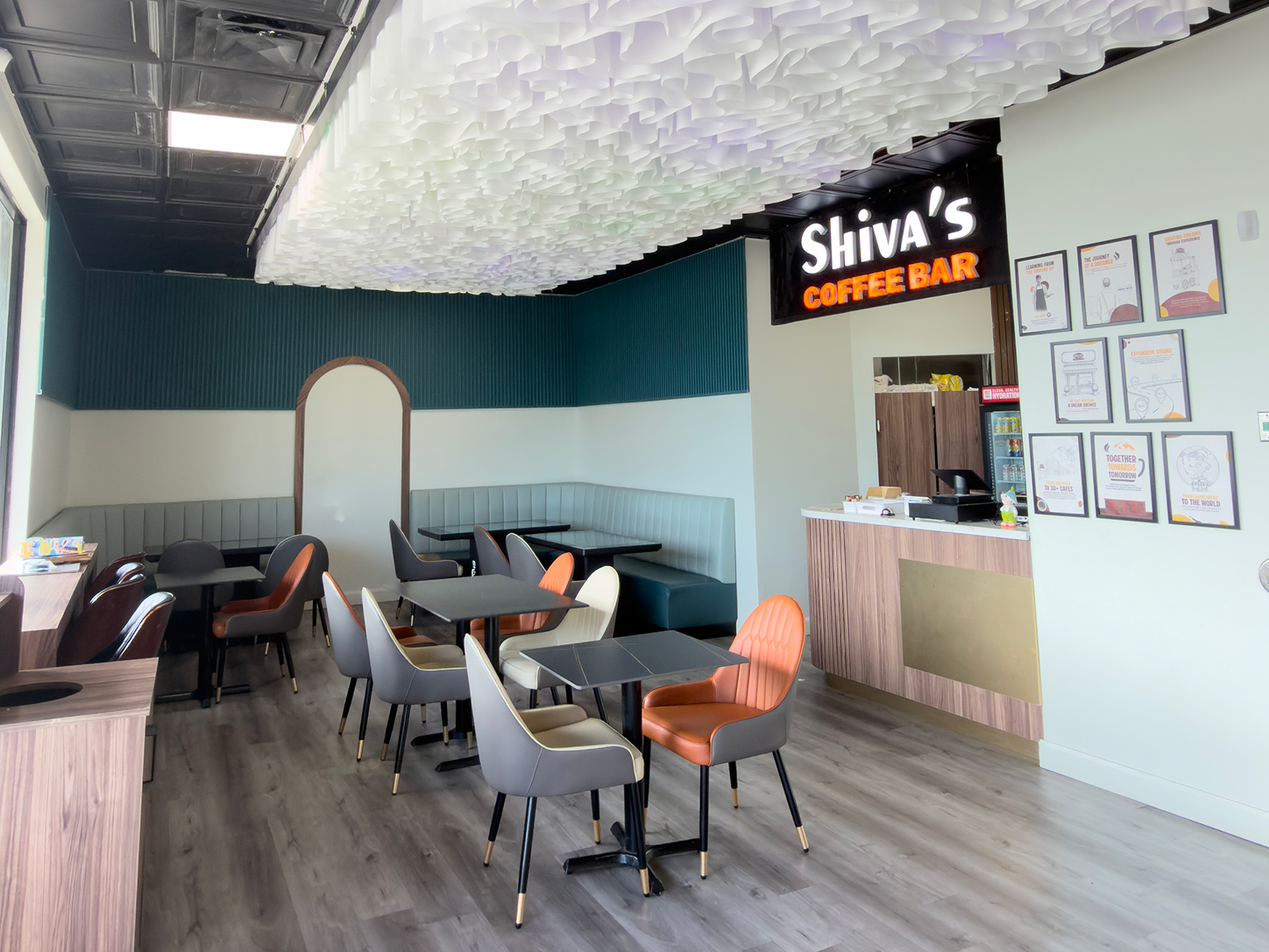 Shivas Coffee Bar restaurant interior